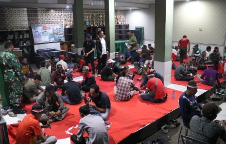 Kodim 0410/KBL Gelar Turnamen Gaple Dalam Rangka HUT Kemerdekaan RI Ke 80