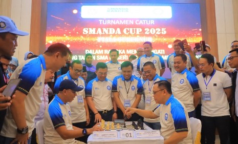 Pembukaan Turnamen Catur SMANDA Cup Piala Gubernur: Kapolda Lampung Tekankan Sportivitas dan Disiplin