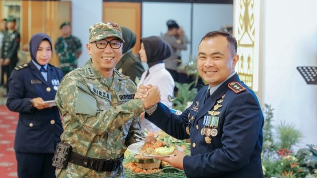 Puncak Peringatan HUT ke-80 TNI, Kodam XXI/Radin Inten Gelar Upacara di Lapangan Korpri