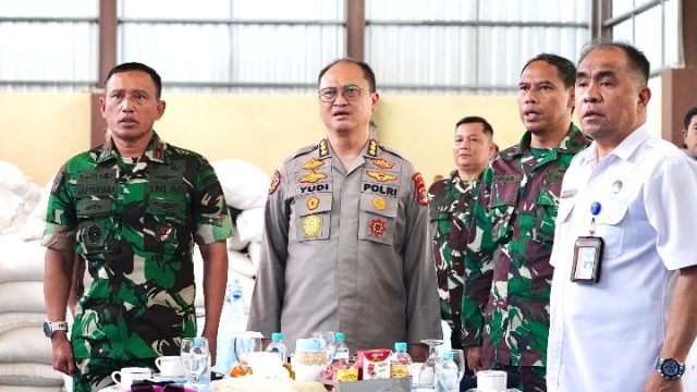 Sinergi TNI dan Polri Dukung Program Strategis Nasional, Penanaman Jagung Serentak