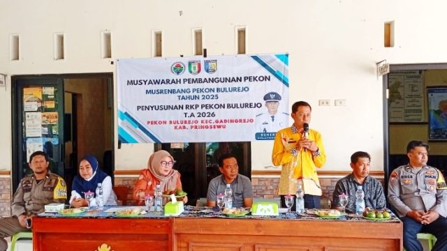 Musrenbang Tahun 2026 Pekon Bulurejo Kecamatan Gading Rejo kab. Pringsewu, Dukung Program, Koperasi Desa Merah Putih dan BumDes