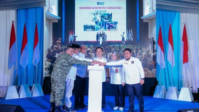 PTPN I Bersama Pemprov Lampung Dan Kementrian RI I Lakukan Groundbreaking Program Pengembangan Hilirisasi Ayam Terintegrasi