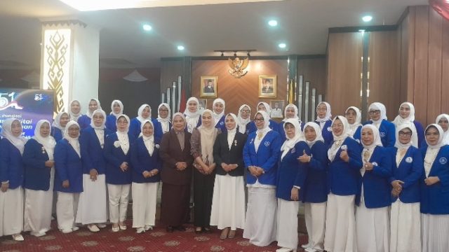 IWAPI Peringati HUT Ke 51 Yang Di Gelar Di Gedung Balai Keratun Provinsi Lampung