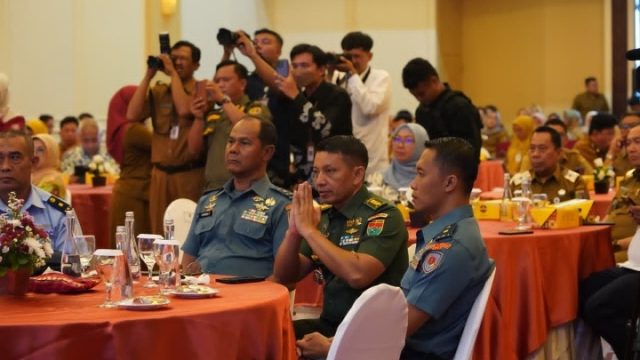 Sinergi Jaga Stok Pangan! Kasrem 043/Gatam Hadiri HLM TPID Lampung, Siap Kawal Harga Menjelang Ramadan