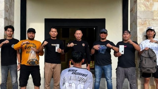 Polsek Kota Agung Tangkap Pencuri 3 HP di Kota Agung Timur