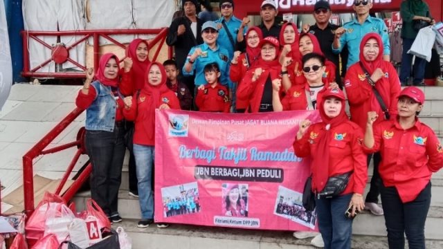 Bulan Suci Penuh Berkah, DPP Jagat Buana Nusantara Bagikan Paket Nasi Sebanyak 150 kotak 