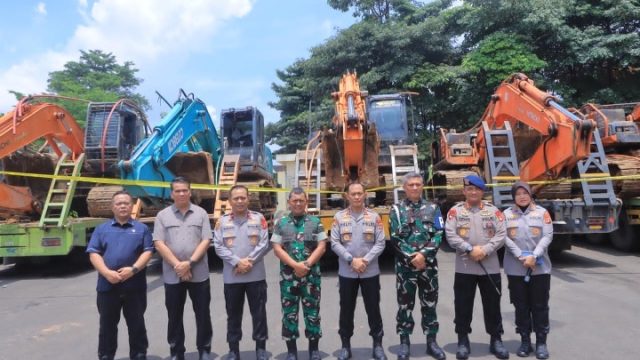 Polda Lampung Tetapkan 14 Orang Tersangka Terkait Tambang Emas Ilegal