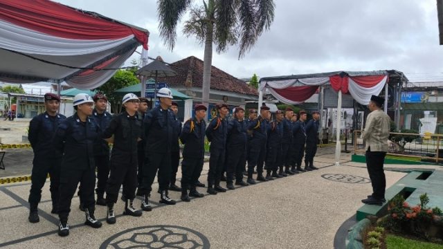 Pengarahan Pengamanan Idul Fitri, Ka KPR Rutan Bandar Lampung Tekankan Kesiapsiagaan Regu Jaga