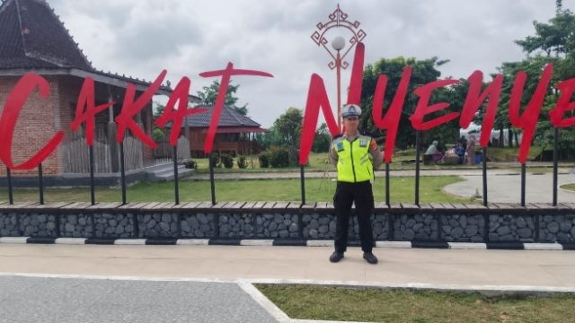 Sat Lantas Polres Tulang Bawang Gempur Keamanan Wisata Cakat Raya, Pengunjung Aman Tanpa Laka Lalin