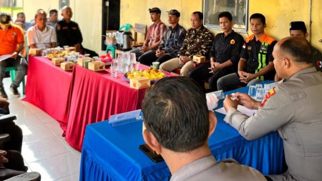 Polsek Sidomulyo Bentuk “Sabuk Kamtibmas”, Libatkan Warga Jaga Keamanan