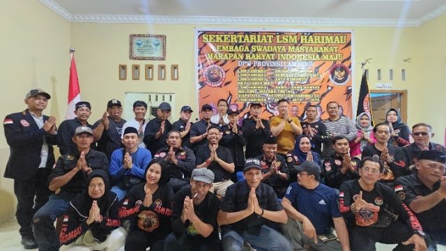 LSM Harimau Lampung Gelar Halal Bihalal dan Rapat Koordinasi Kegiatan Untuk Menuju Sinergisitas Yang Lebih Baik