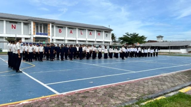 Langkah Nyata Pelayanan Prima, Rutan Kelas I Bandar Lampung Gelar Razia dan Tes Urine Usai Upacara