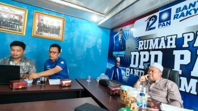 Ketua DPD PAN Bandar Lampung Firmansyah Dorong Kader Muda Tampil Dalam Regenerasi Kepemimpinan