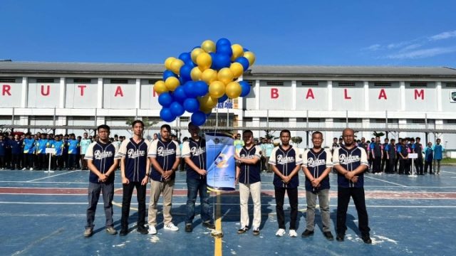 Rutan Kelas I Bandarlampung Gelar Upacara Pembukaan Pekan Olah Raga Pegawai dan Warga Binaan