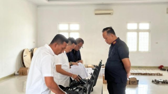 Sertijab Ka.KPR, Rutan Kelas I Bandar Lampung Tertibkan dan Pastikan Kesiapan Inventaris Pengamanan