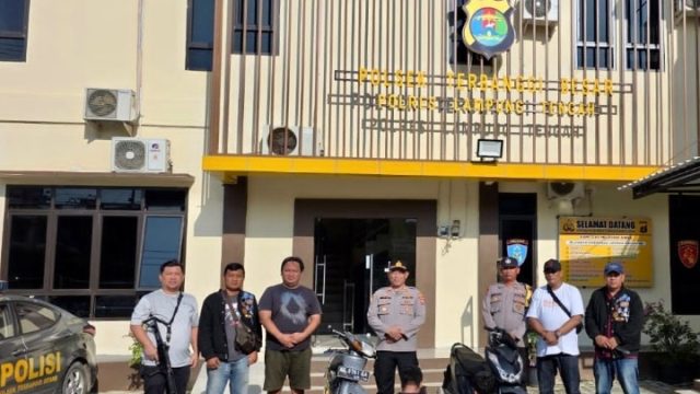 Tekab 308 Polsek Terbanggi Besar Ungkap Kasus Curas, Dua Pelaku Diamankan Kurang dari 24 Jam 