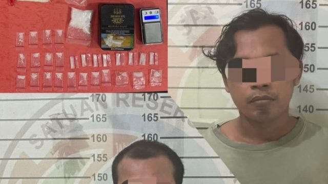 Ungkap Kasus Narkotika, Dua Pelaku Dengan Puluhan Paket Sabu di Amanakan Sat Narkoba Polres Lampung Utara