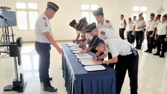 Langkah Tegas Rutan Kelas I Bandar Lampung, Ikrar Bersih dari Handphone, Pungutan Liar dan Narkoba