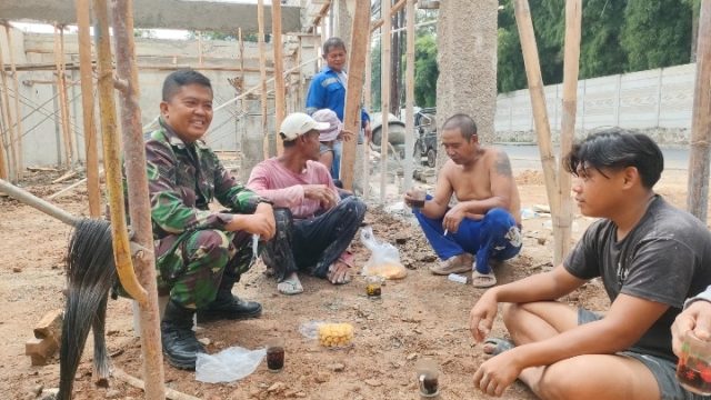 Koramil 410-05/TKP Gelar Kegiatan Komunikasi Sosial Serentak
