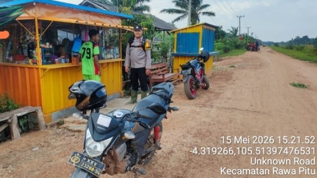 Patroli Strong Poin Polsek Rawapitu Kukuhkan Kondusivitas Kamtibmas Di Tengah Aktivitas Masyarakat
