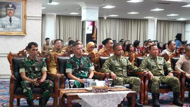 Kasrem 043/Gatam Hadiri Pembukaan KKDN Fakultas Strategi Pertahanan UNHAN RI