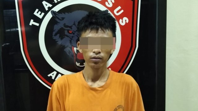 Tak Butuh Waktu Lama, Tekab 308 Polsek Terusan Nunyai Ringkus Pelaku Curas Bersajam di Gunung Batin Baru