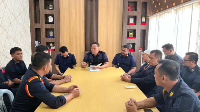 Karutan Bandar Lampung Sosialisasikan Perintah Harian Plh. Kakanwil Ditjenpas Lampung kepada Jajaran Pengamanan