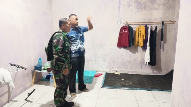 Babinsa Koramil 410-04/TKT Respon Cepat AmanKan Lokasi Peristiwa Bunuh Diri