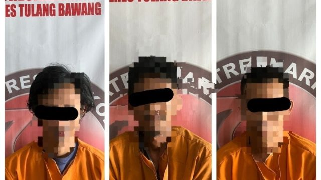 Rumah Warga di Menggala Selatan Ternyata Markas Narkotika: 3 Pria Diamankan, Polisi Temukan Barang Bukti Ini