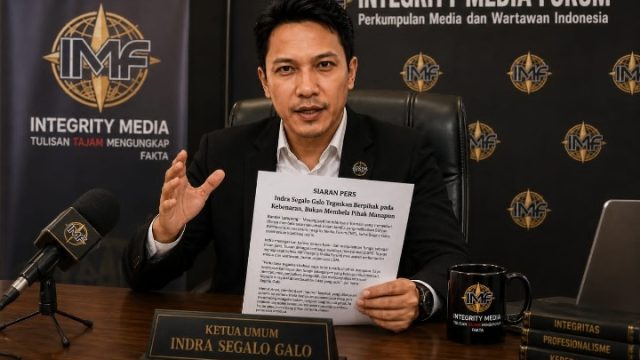 Indra Segalo Galo Tegaskan Berpihak Pada Kebenaran, Bukan Membela Pihak Manapun