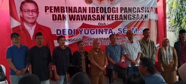 Gelar Sosialisasi PIP dan Wasbang, Dedi Yuginta Tekankan Pemuda Lebih Mencintai Bangsa