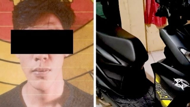 Dalih Jenguk Orang Tua, Pemuda di Lampung Tengah Bawa Kabur Sepeda Motor dan Akhirnya Ditangkap Polisi