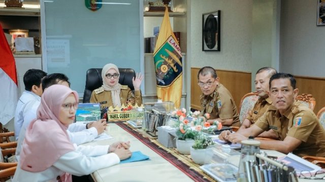 Jelang Masa Pengenalan Lingkungan Sekolah Tahun Ajaran Baru 2026/2027, Wagub Jihan Nurlela Matangkan Persiapan Operasional. 