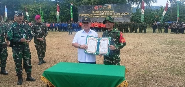 TMMD Ke 129 TA 2026 Resmi Di Buka, Sinergi Antara TNI, Masyarakat, Pemerintah Kota Bandar LAmpung. 