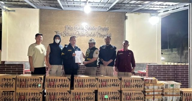 977 Ekor Burung, Termasuk Satwa Dilindungi, Digagalkan di Pelabuhan Bakauheni