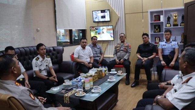 Kapolres Tanggamus Terima Kunjungan Kalapas Kelas IIB Kota Agung, Perkuat Sinergi Jaga Keamanan Lapas