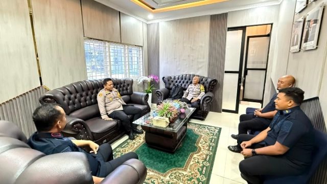 Sinergi Perkuat Keamanan, Rutan Kelas I Bandar Lampung Terima Kunjungan Kapolsek Jati Agung