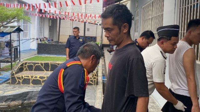 Razia Insidentil dan Tes Urine di Blok Krakatau, Rutan Bandar Lampung Perkuat Komitmen Wujudkan Pemasyarakatan Bersih dari HALINAR