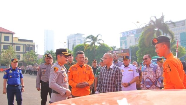 Hadapi Musim Kemarau, Polresta Bandar Lampung Perkuat Kesiapsiagaan Cegah Karhutla