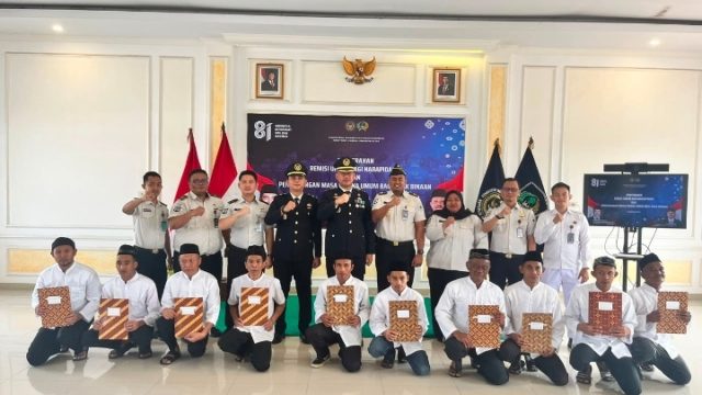 Rutan Kelas I Bandar Lampung Serahkan Remisi Umum 2026, Enam Warga Binaan Langsung Bebas