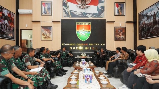 Kodam XXI/RI – ITERA Perkuat Komunikasi Dan Sinergi Kelembagaan