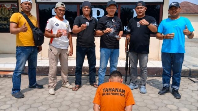 Tekab 308 Polsek Padang Ratu Tangkap Pengedar Sabu, 6 Paket Diamankan
