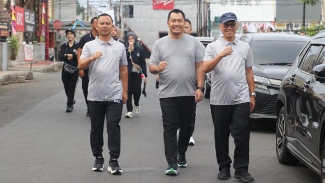 Peringati HUT Ke-1 Kodam XXI/RI Dan Dirgahayu Ke-81 RI Digelar Di Lapangan Saburai