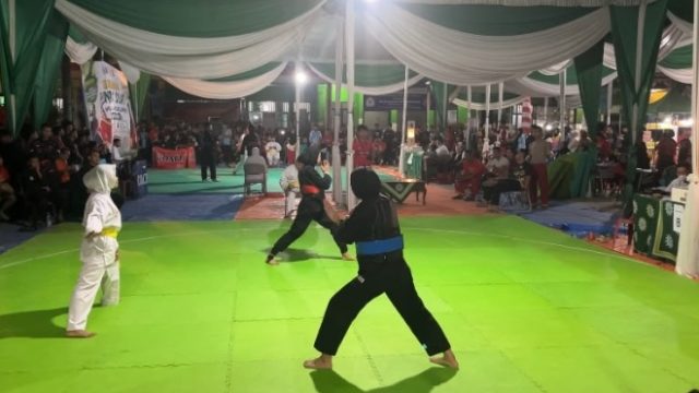 Personel Satuan Brimob Polda Lampung Sabet Tiga Medali Dalam Kejuaraan Pencak Silat Tapak Suci 2026