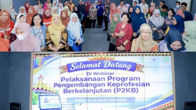 Dari Lampung Untuk Indonesia, RSUDAM Dan KKI Gelar Webinar Nasional P2KB Diikuti Sekitar 8000 Peserta