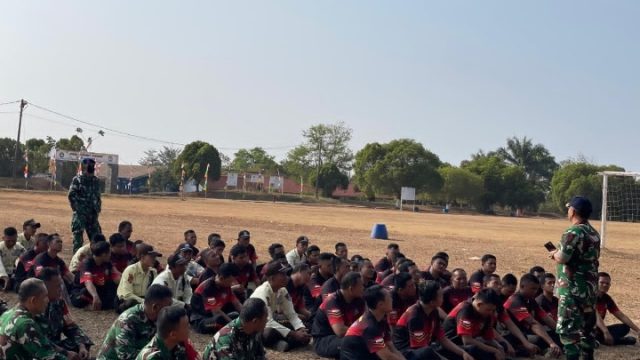 Perkuat Sinergi Pencegahan KARHUTLA, Tim Penyuluh Mabes TNI Edukasi Karyawan PT PSMI
