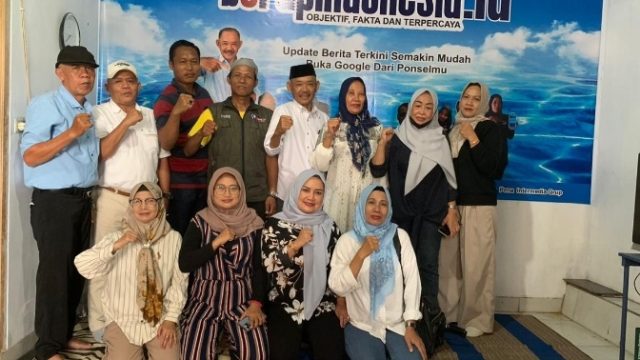 Pimpinan Media Dan Wartawan Hadiri Tasyakuran HUT Ke-1 DerapInfonesia.Id Di BandarLampung
