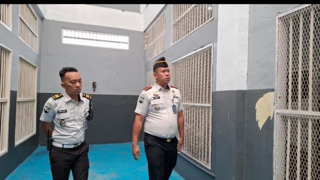 Deteksi Dini Gangguan Kamtib, Rutan Kelas I Bandar Lampung Gelar Inspeksi Dadakan di Blok Hunian