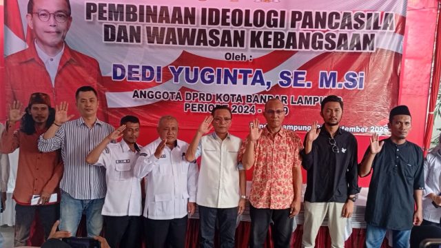Dedi Yuginta gelar Pembinaan Ideologi Pancasila dan Wawasan Kebangsaan