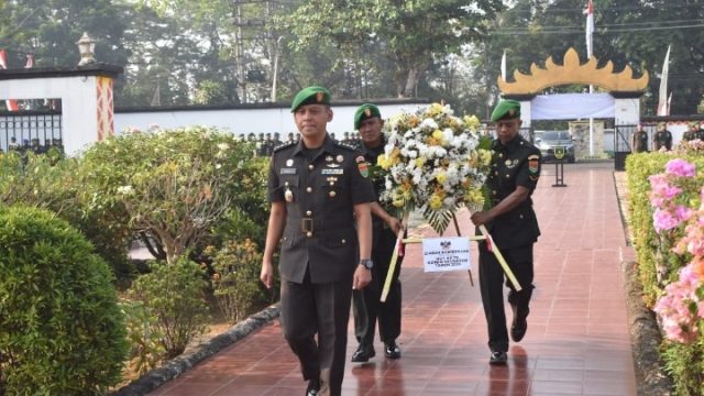 79 Tahun Mengabdi, Korem 043/Gatam Kenang Jasa Pahlawan dan Teguhkan Pengabdian Kepada Rakyat